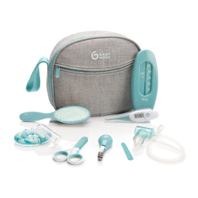 Babymoov Baby Grooming Set Aqua - 9 accessories