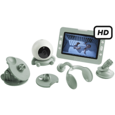 Babymoov YOO Go+ HD Video Baby Monitor + 4 attachment accessories